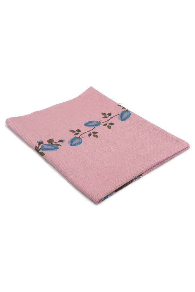 Baskılı Etamin İşlemelik Seccade Mavi 511 | Pudra