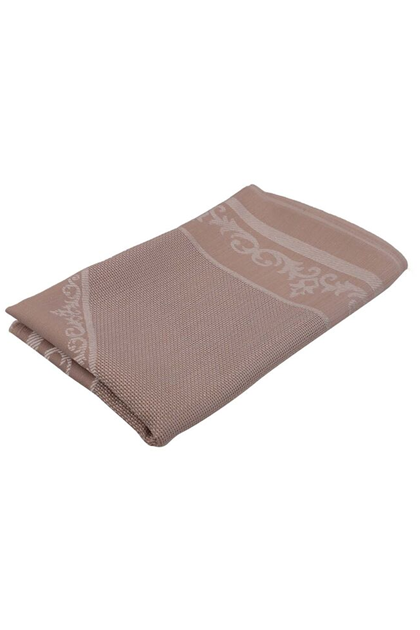 Linen Etamin İşlemelik Seccade Kumaşı | Toprak