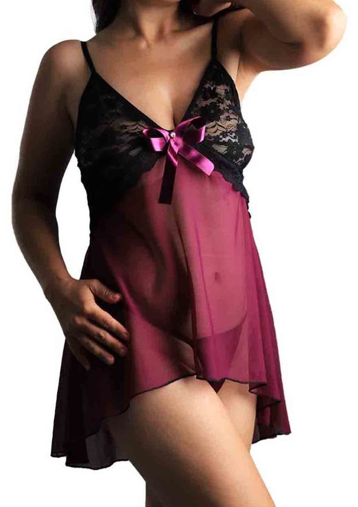 Benim Tenim Gecelik 9048 | Fuşya