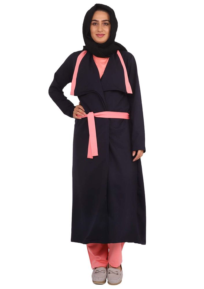Lolitam Belden Bağlamalı Tesettür Eşofman Takımı 11212 | Pembe