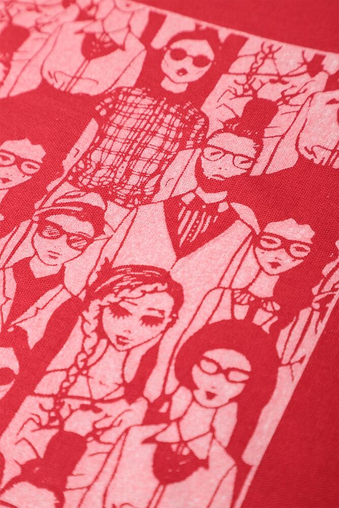 Baskılı Bandana 01 | Kırmızı