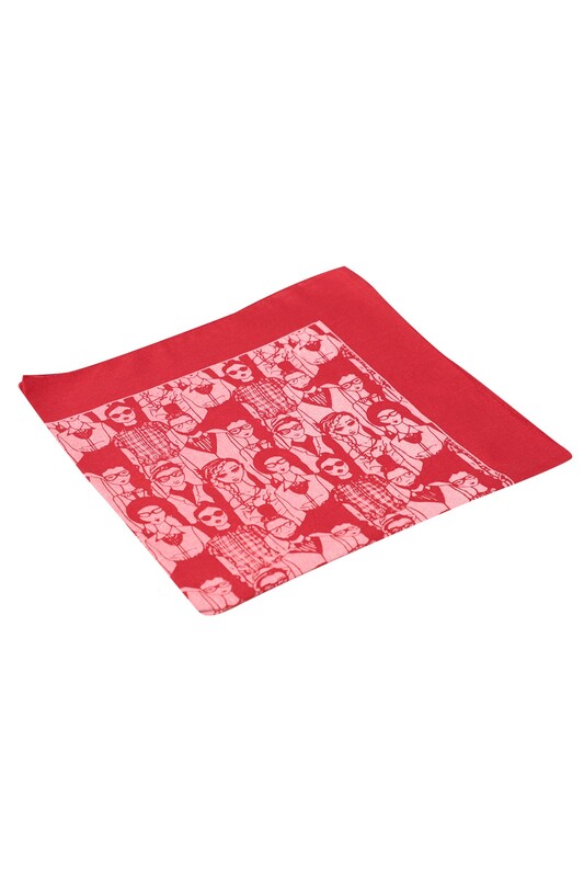 GÜLŞEN - Baskılı Bandana 01 | Kırmızı