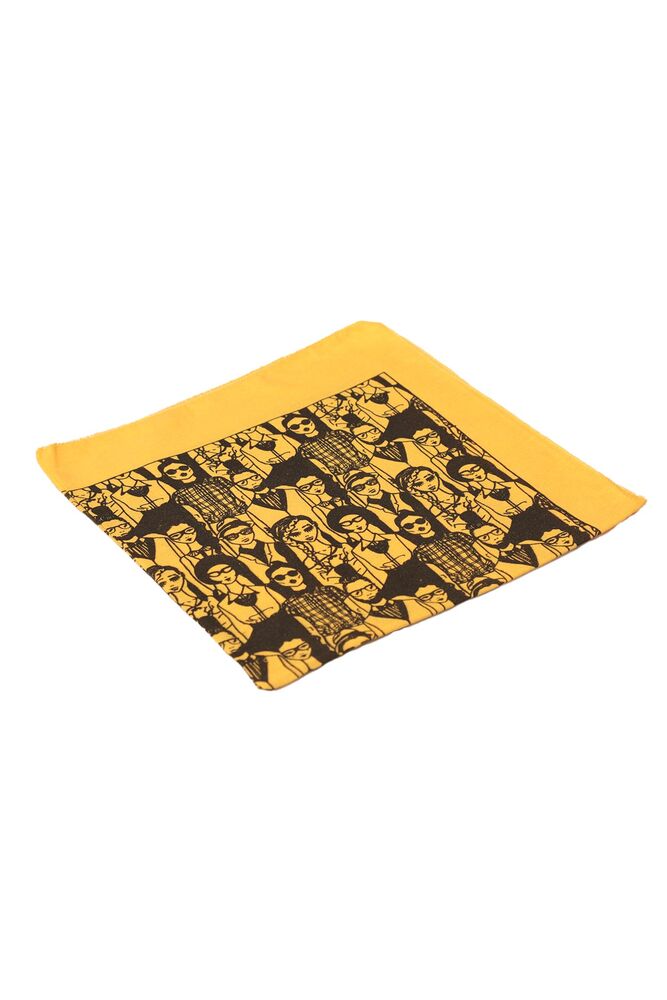 Baskılı Bandana 01 | Sarı