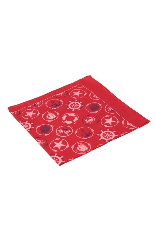 GÜLŞEN - Baskılı Bandana 02 | Kırmızı