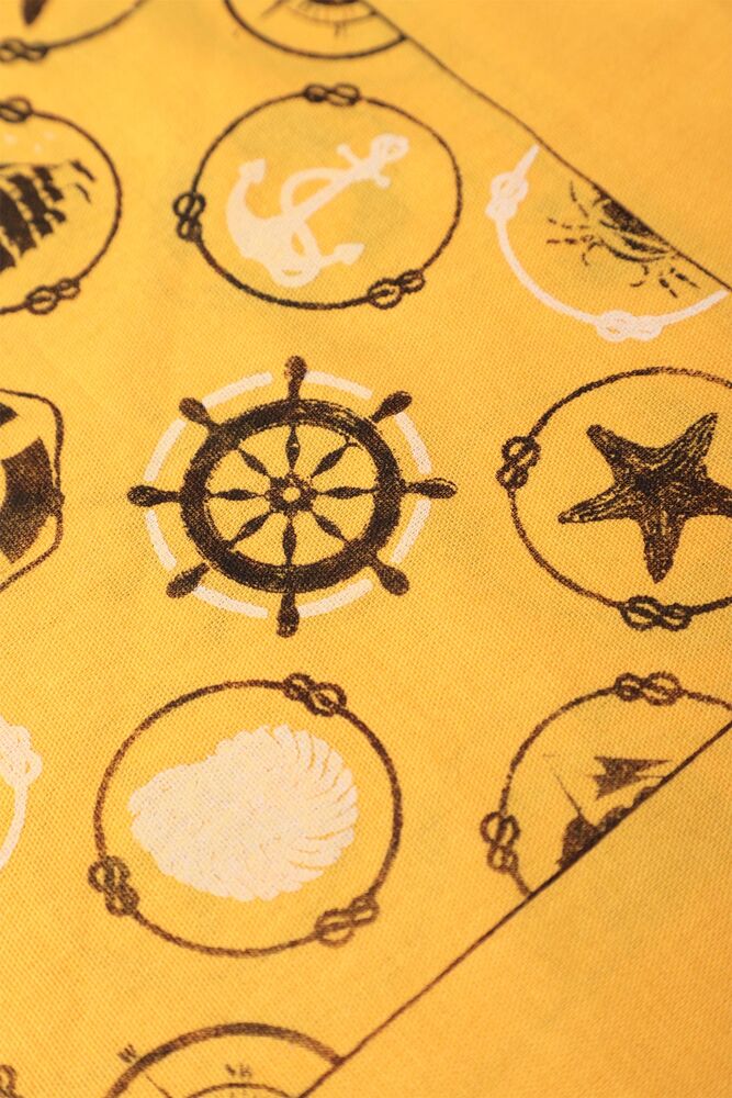 Baskılı Bandana 02 | Sarı