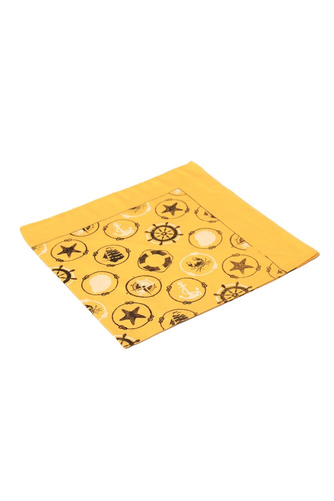 Baskılı Bandana 02 | Sarı