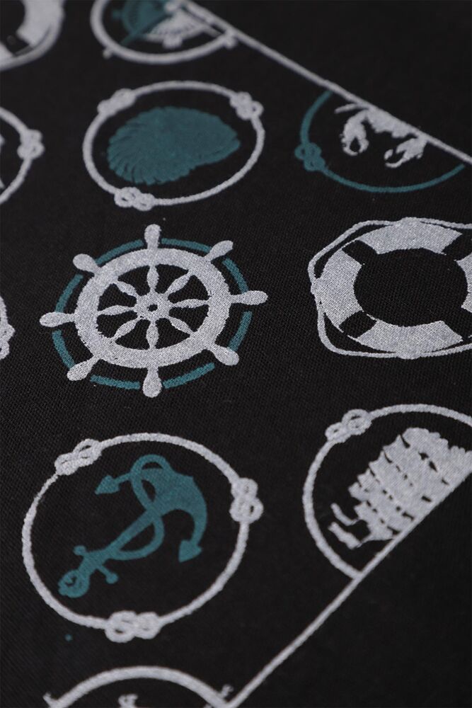Baskılı Bandana 02 | Siyah