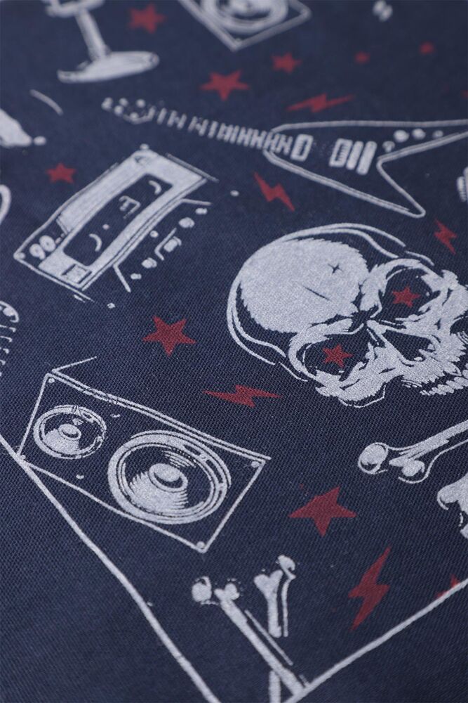 Baskılı Bandana 03 | Lacivert