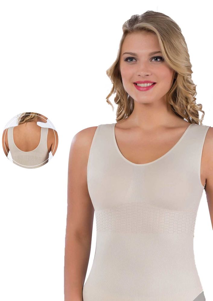 Layza Form Dikişsiz Atlet 14005 | Ten