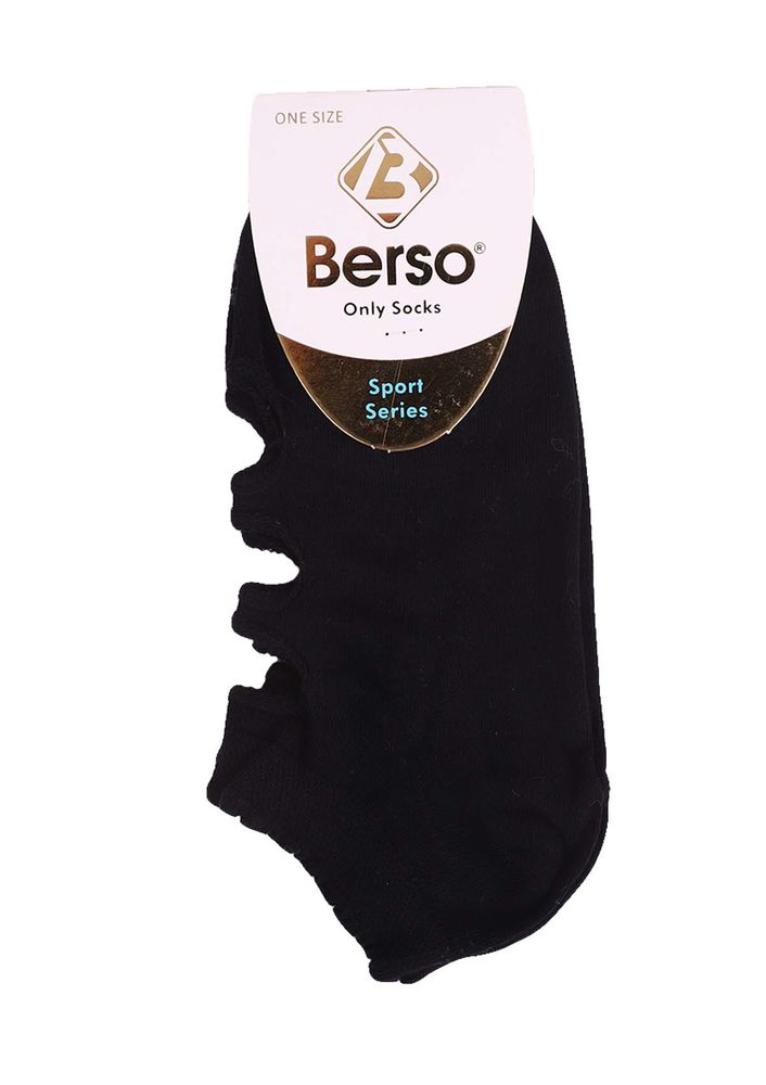 Berso Üstü Delikli Babet Çorap 089 | Siyah