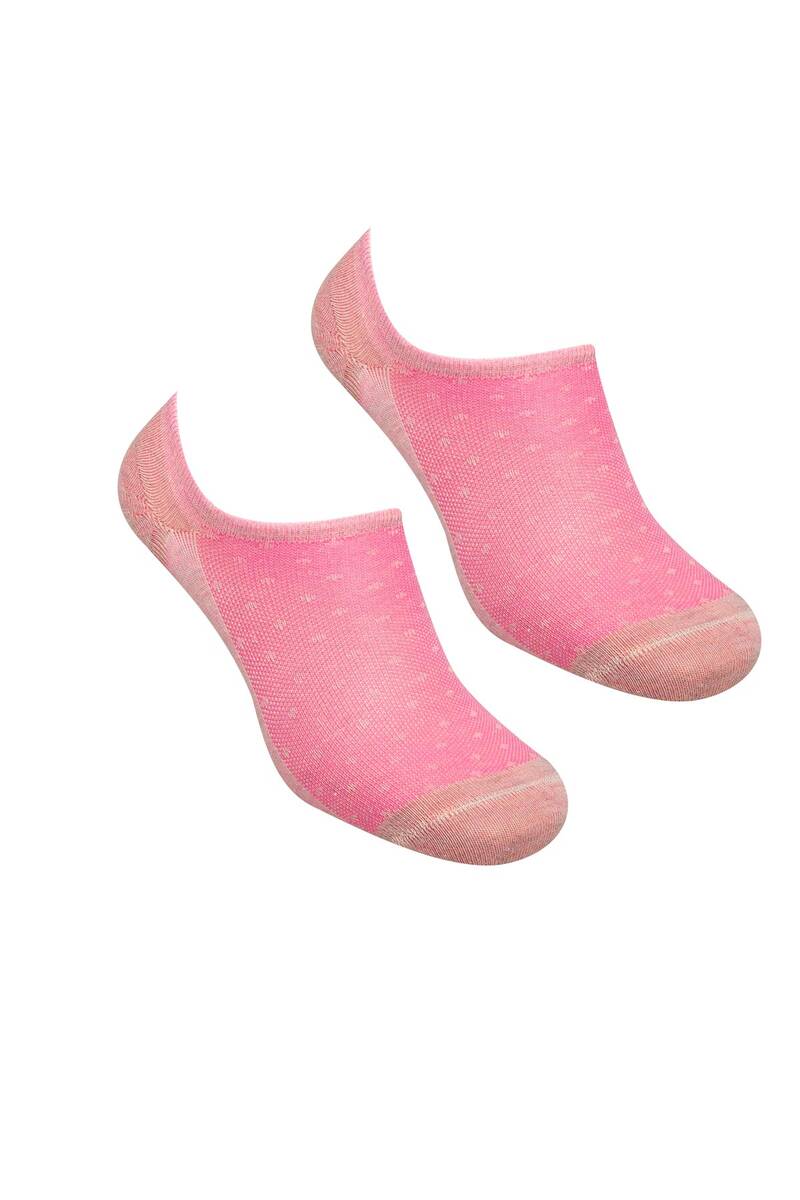 Kadın Bambu Sneakers Çorap 27601 | Pembe