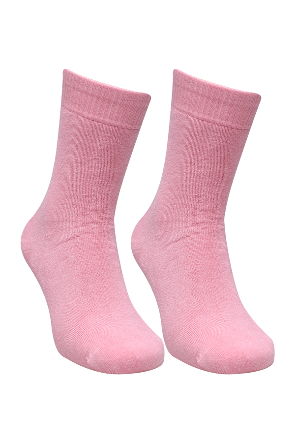 Kadın Dikişsiz Bamboo Termal Çorap 40400 | Pembe