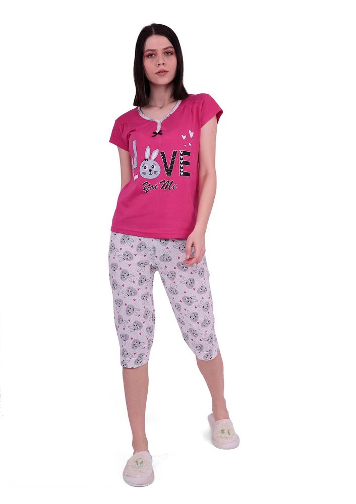 Ercan Pijama Takımı 2808 | Pembe