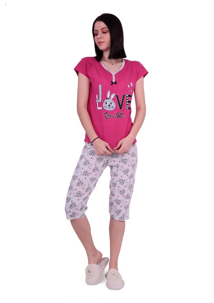 Ercan Pijama Takımı 2808 | Pembe