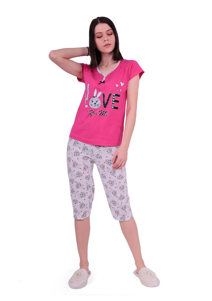 Ercan Pijama Takımı 2808 | Pembe