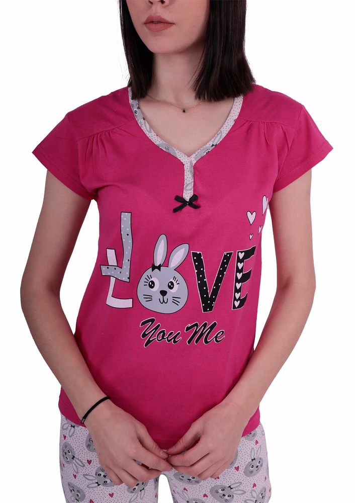 Ercan Pijama Takımı 2808 | Pembe