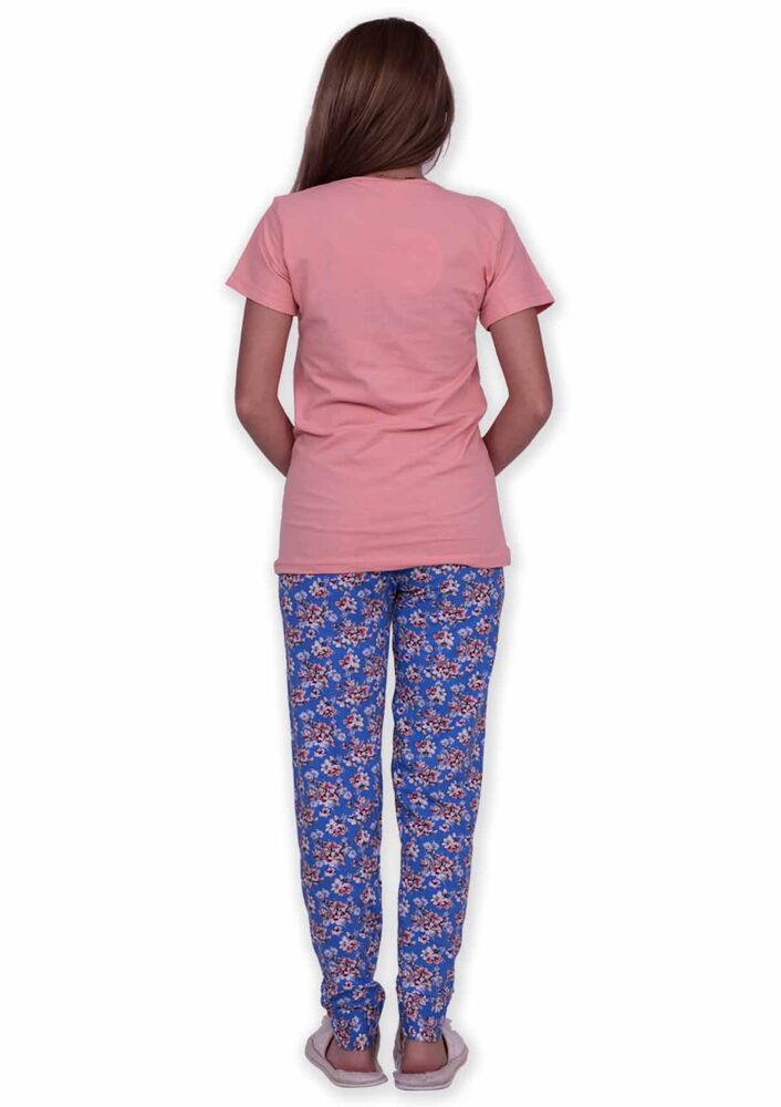 Sude Peace Baskılı Kısa Kollu Pijama Takımı | Yavru Ağzı