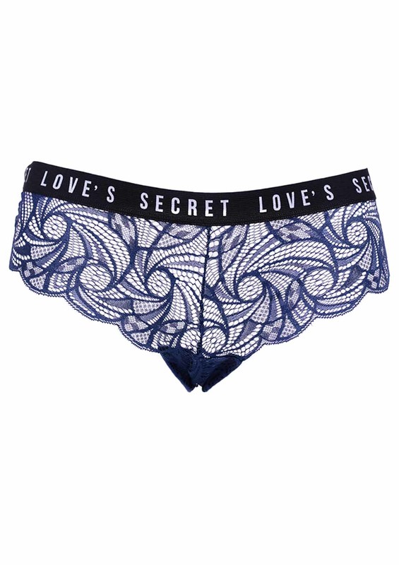 PAPATYA - Dantelli Tanga 3995 | Lacivert