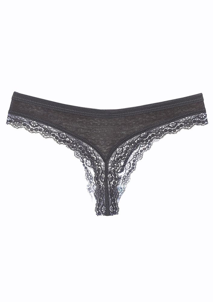 Papatya Tanga 3379 | Siyah