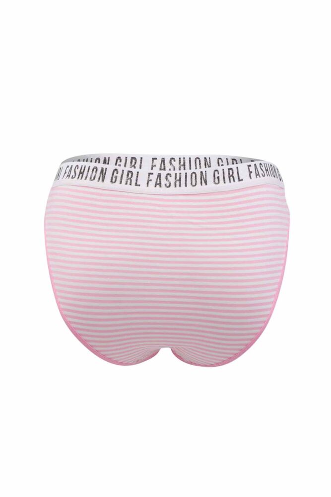 Tutku Hera Çizgili Kadın Külot 540 | Pembe