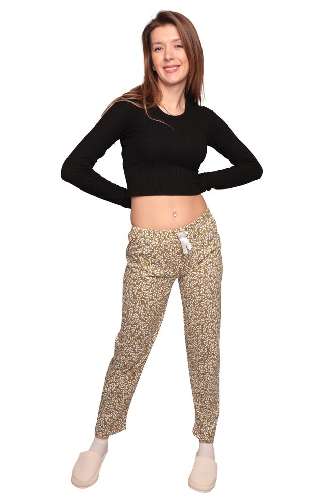 Baskılı Kadın Pijama Altı 6712 | Renk3