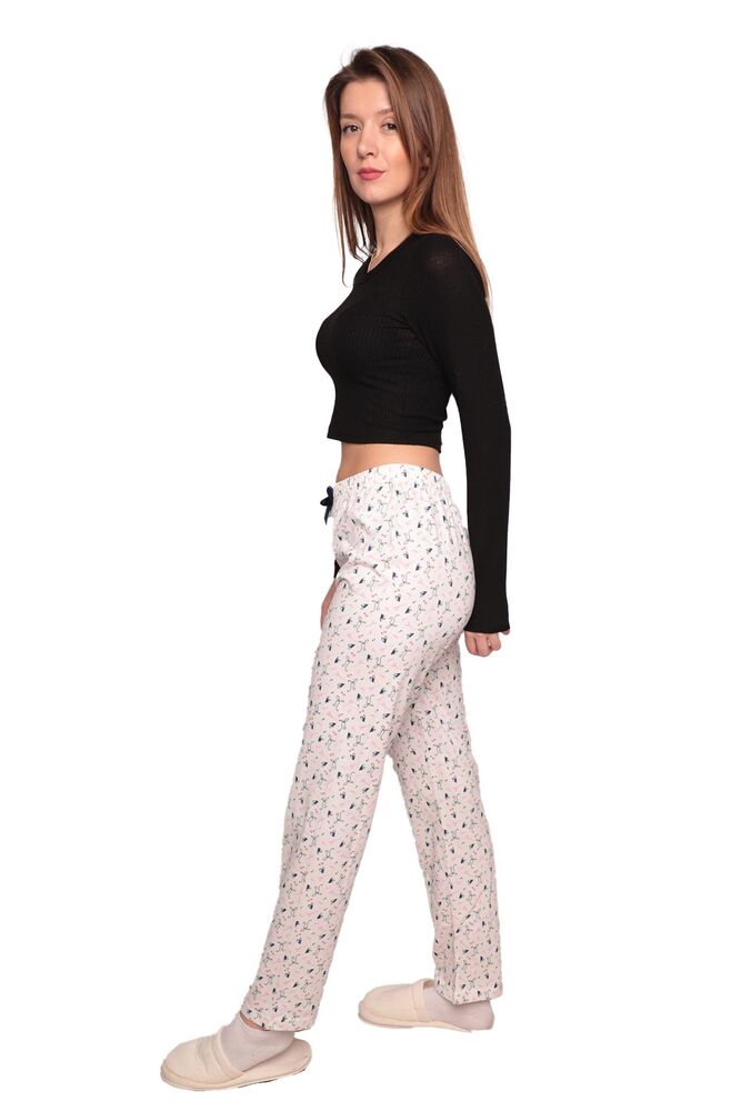 Baskılı Kadın Pijama Altı 6712 | Renk5