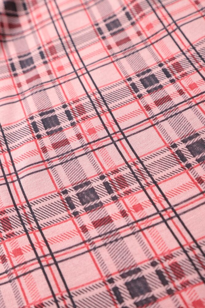 Desenli Kadın Pijama Altı 1904 | Pembe
