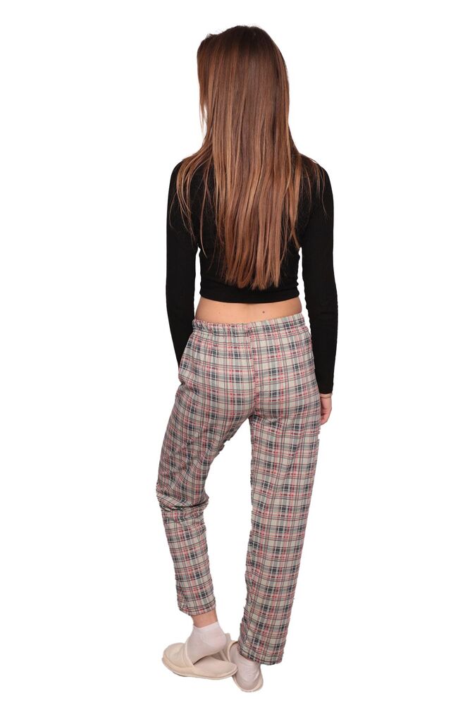 Desenli Kadın Pijama Altı 1904 | Yeşil