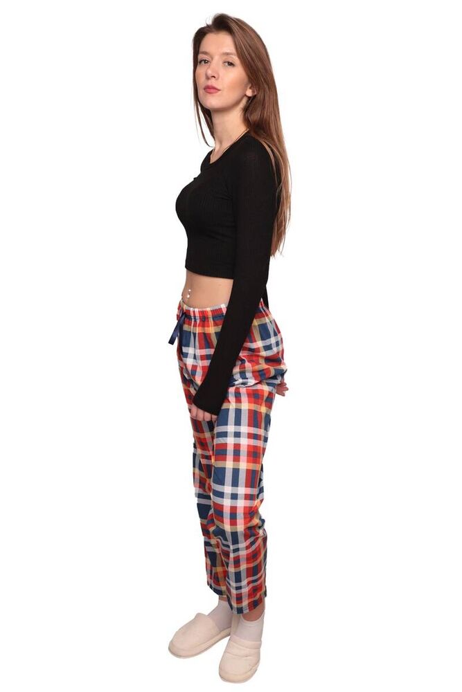 Kareli Kadın Pijama Altı 1904 | Renk1