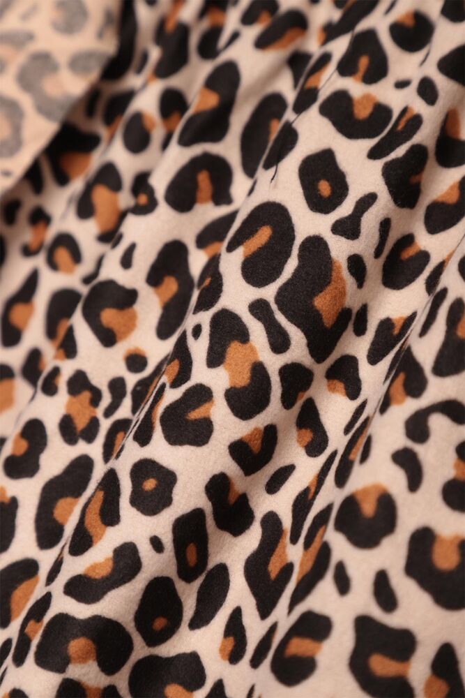 Leoparlı Süet Kadın Pijama Tek Alt 1569-3 | Leopar