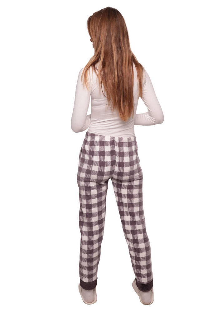 Cepli Polar Kadın Pijama Alt | Mor