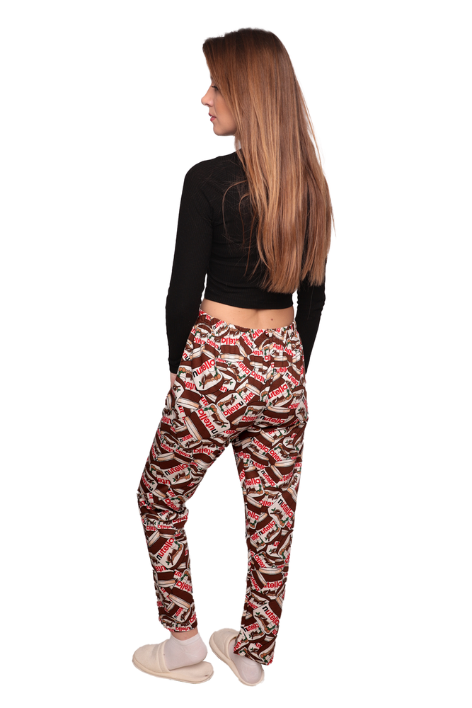 Baskılı Kadın Pijama Altı 5522 | Renk2