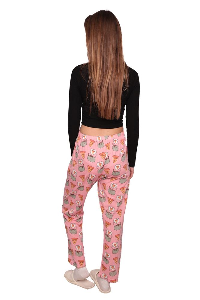 Baskılı Kadın Pijama Altı 5524 | Pembe
