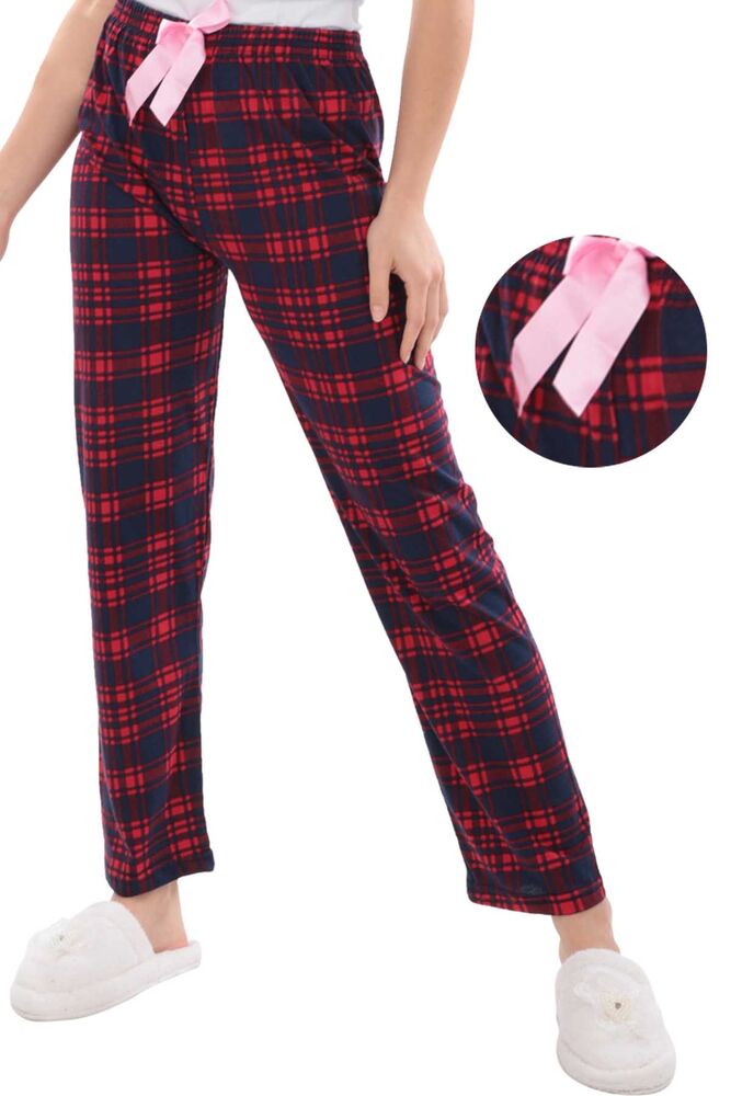 Desenli Kadın Pijama Altı 1414 | Lacivert