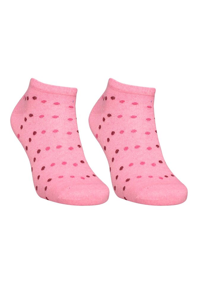 Renkli Kadın Çorap 7107 | Pembe