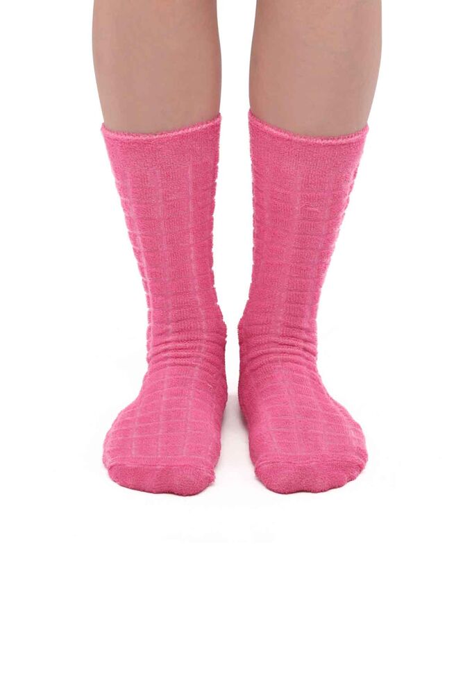 Kadın Ters Havlu Çorap 212 | Pembe
