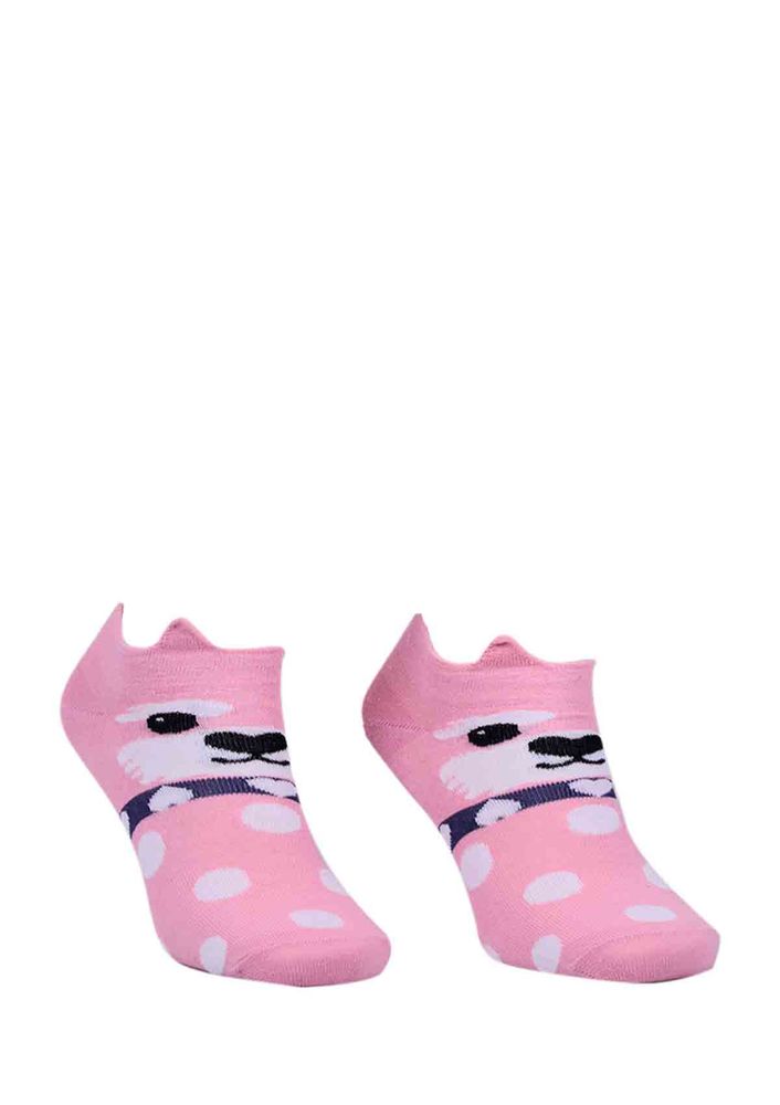 Calze Vita Kulaklı Desenli Çorap 351 | Pembe