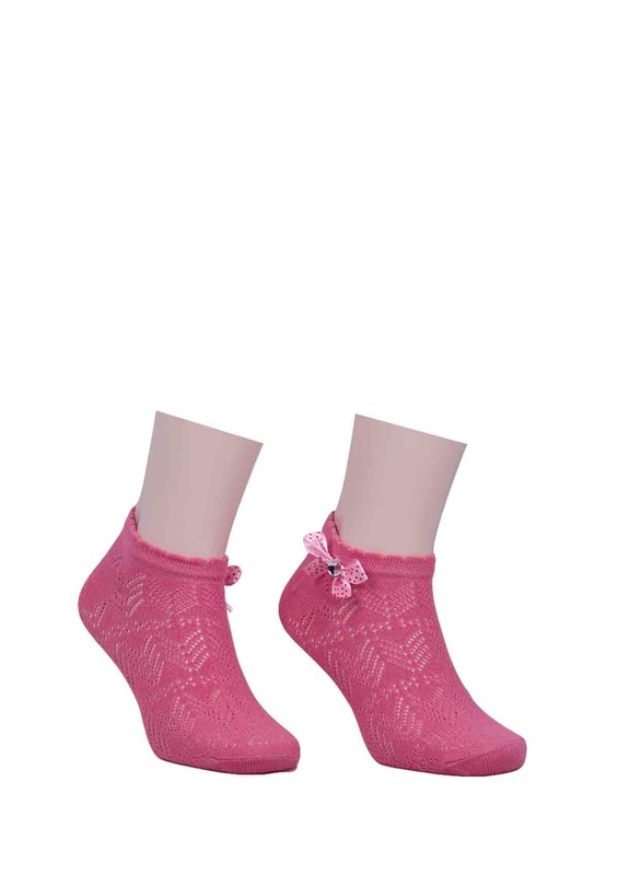 Calze Vita Kurdeleli Çorap 347 | Pembe - Thumbnail