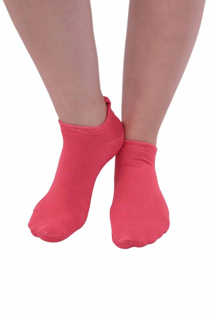 Meyve Desenli Kadın Soket Çorap | Pembe