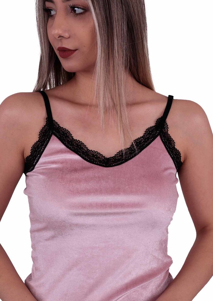 Cottonhill Kadife Şortlu Takım | Pembe