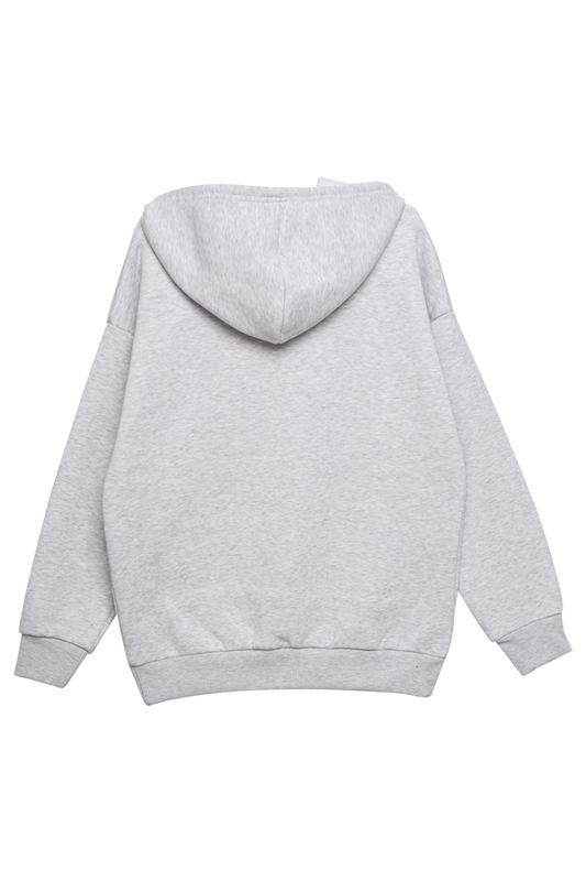 3 İplik Sweatshirt 6521 | Gri - Thumbnail