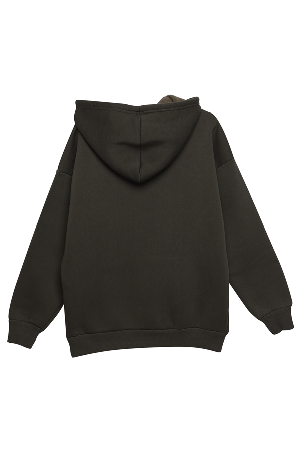 3 İplik Sweatshirt 6521 | Haki
