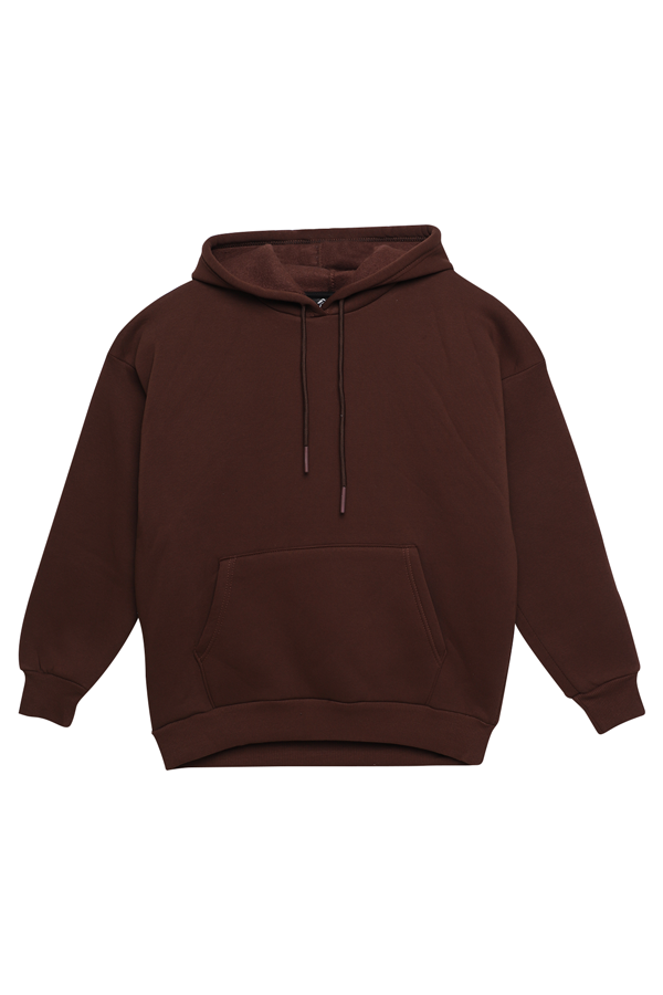 3 İplik Sweatshirt 6521 | Kahverengi