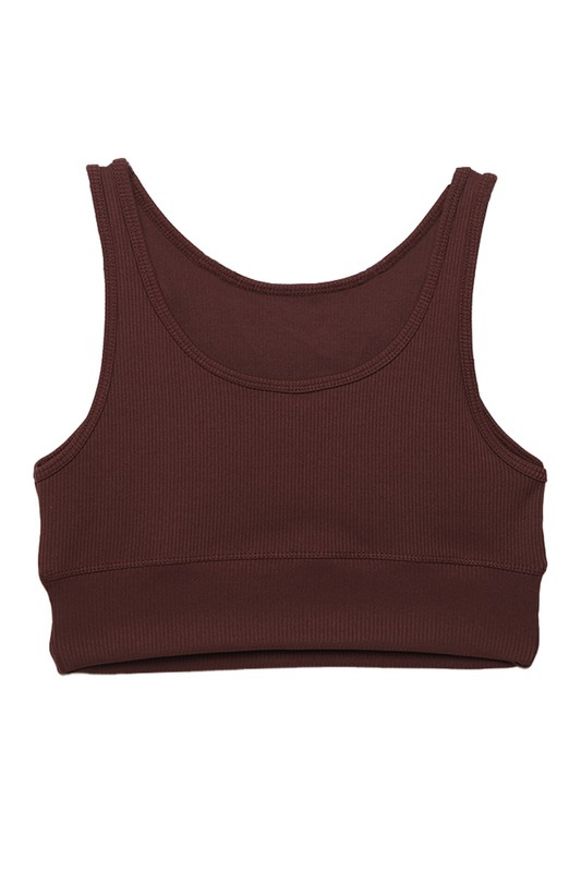 İNAN - Kadın Fitilli Crop 219 | Kahverengi