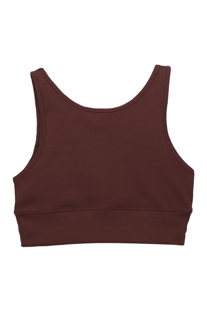 Kadın Fitilli Crop 219 | Kahverengi