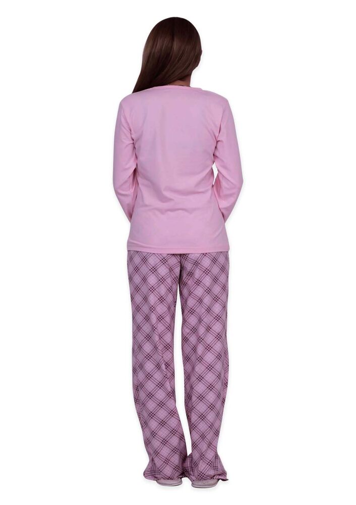 Aydoğan Modal Uzun Kol Kadın Pijama Takımı 4430 | Pembe
