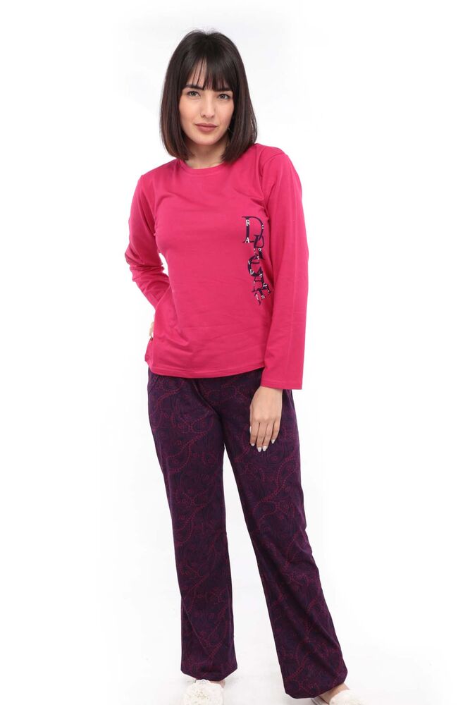Aydoğan Modal Uzun Kol Kadın Pijama Takımı 4427 | Pembe