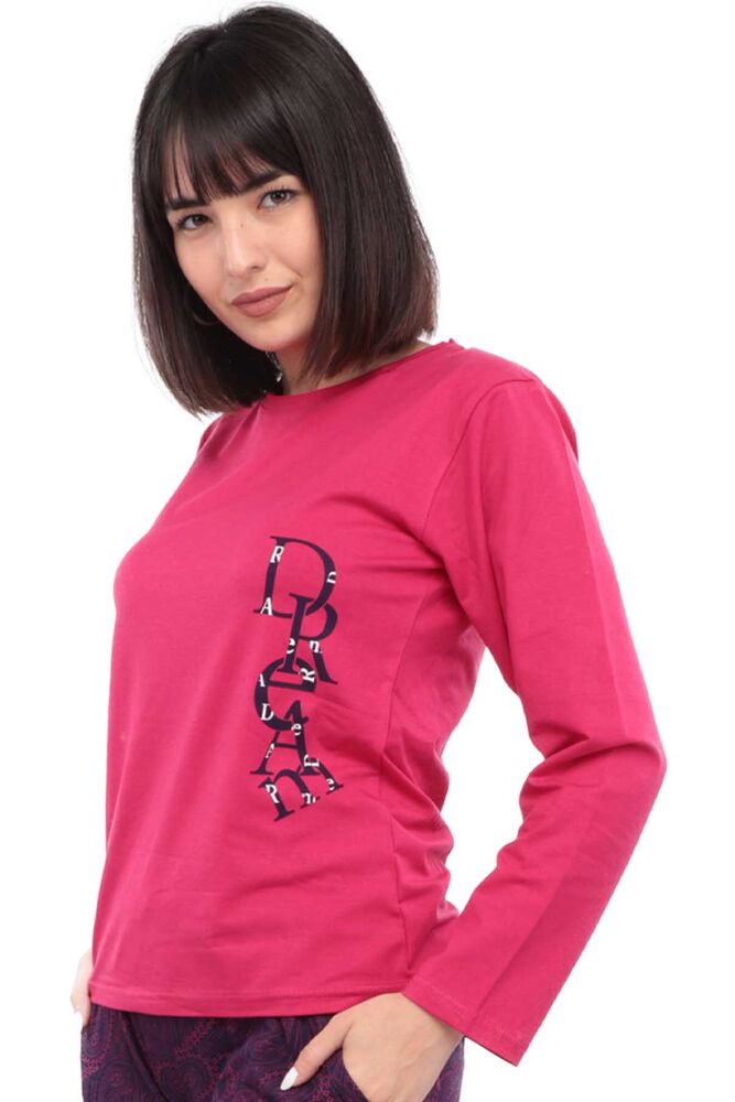 Aydoğan Modal Uzun Kol Kadın Pijama Takımı 4427 | Pembe