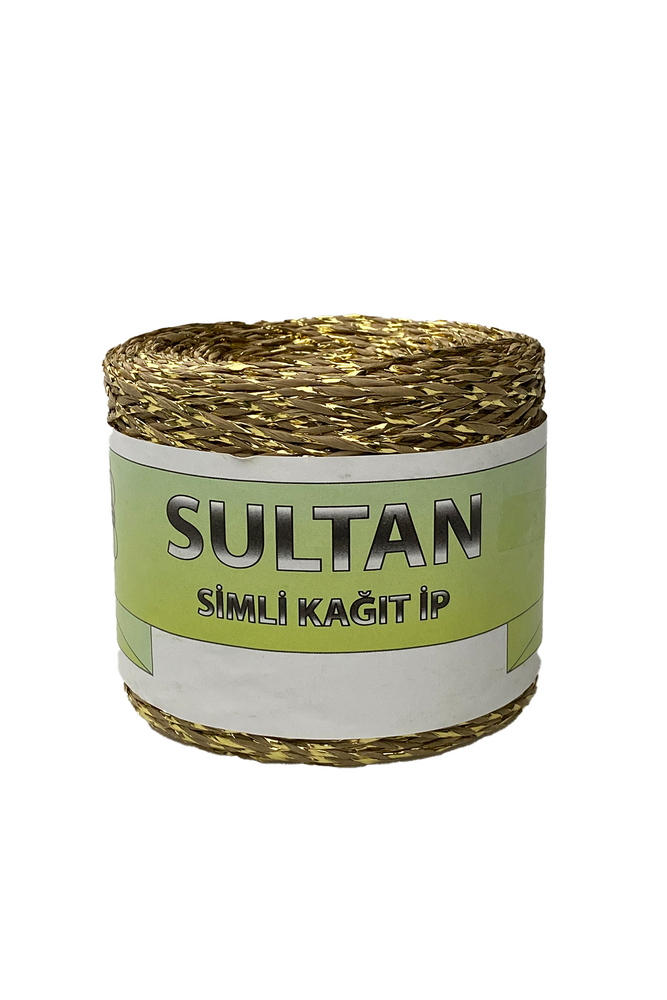 Simli Kağıt İp 250 gr. 250 mt. | Altın