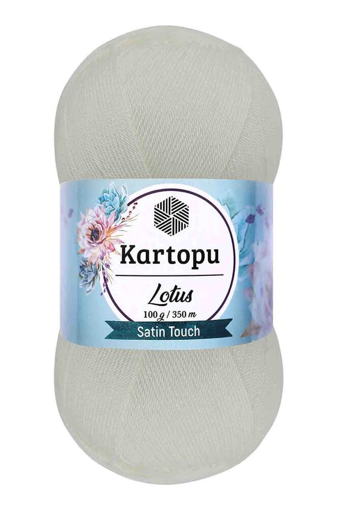 Пряжа Kartopu Lotus 100гр./K010 белый